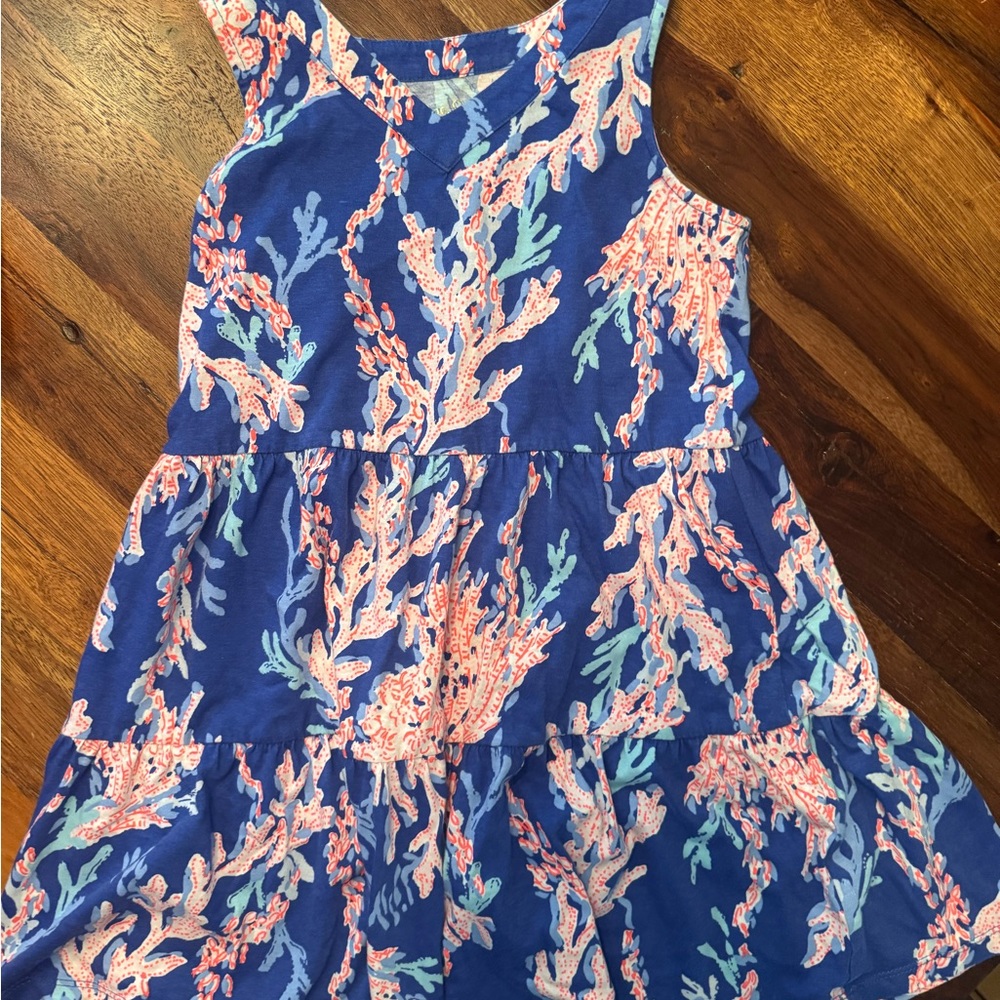 Lilly Pulitzer Blue Coral Kids Dress
